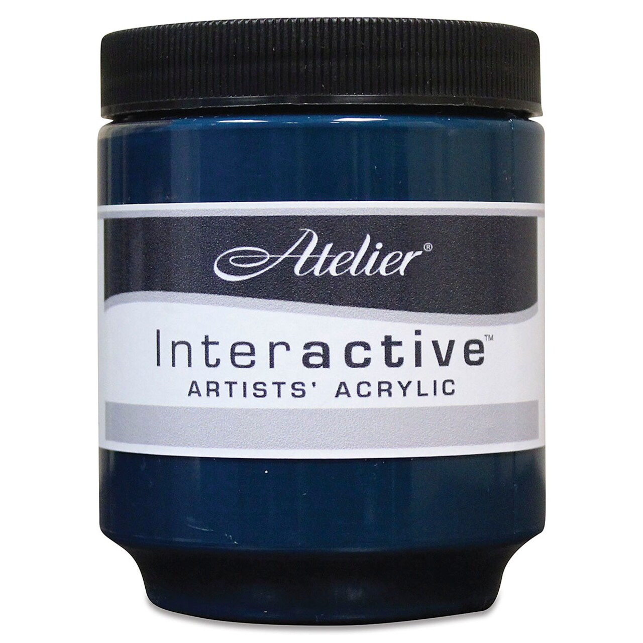 Chroma Atelier Interactive Artists' Acrylics - Pthalo Green, 250 ml jar